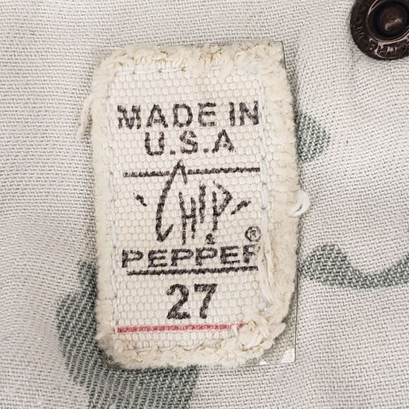 Chip & Pepper retro fit flare embroidered jeans - Picture 10 of 14